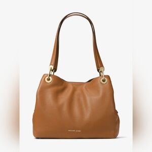 Raven Large Leather Shoulder Bag